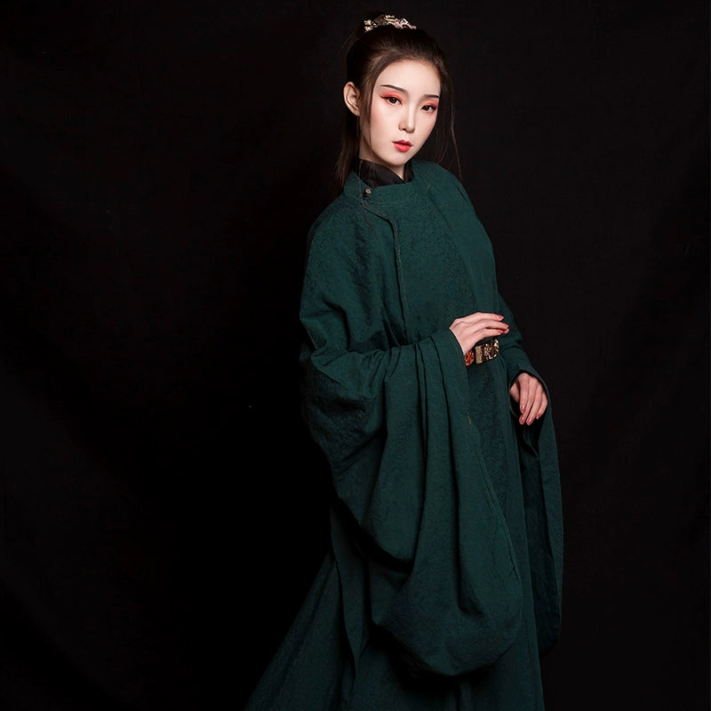 LOOKBOOK SERIES Ming Dynasty Unisex Round Collar Robe