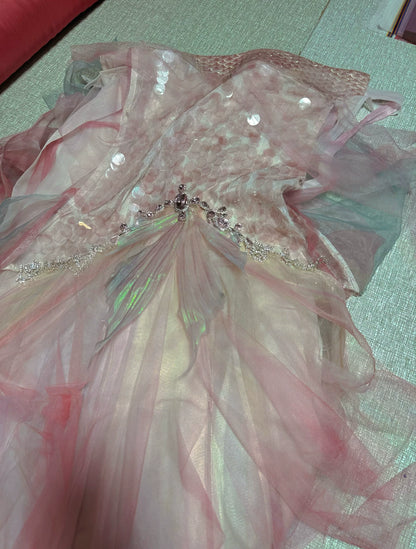 Oriental Aesthetics Series Pink Dreamer Hanfu Dress