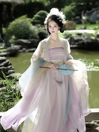 Hualure Series Hanfu Mist Veiled Crabapple