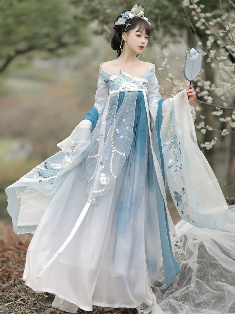 Women's Hanfu Northern and Southern Dynasties Chest-length Costume