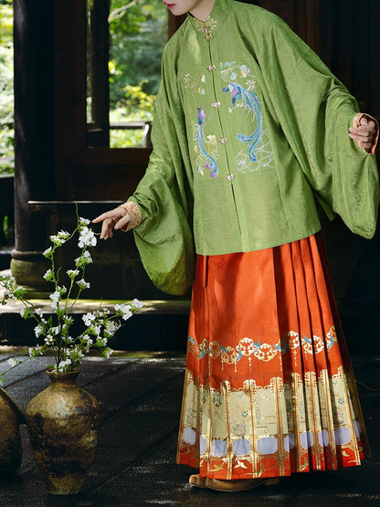 Lookbook Series Palace Ming Dynasty Hanfu Yiluo Autumn