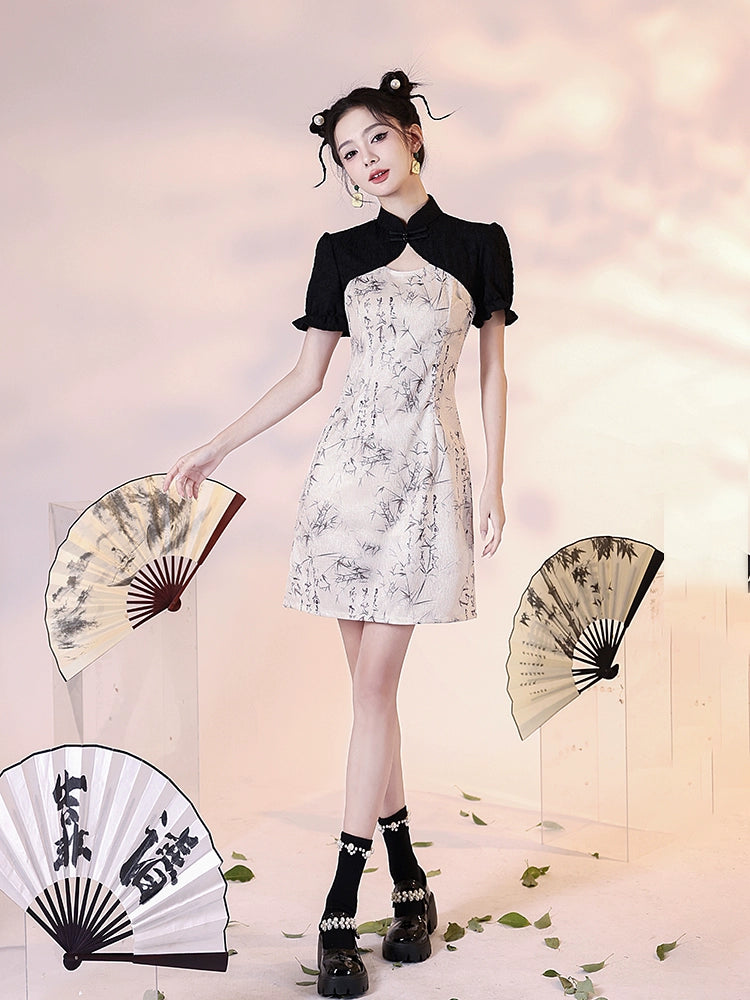 New Chinese Style Cheongsam Qipao Girlish Dressy Casual 20