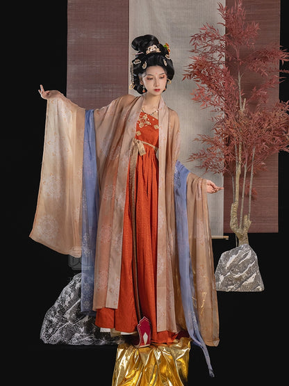 Lookbook Series Dew Hua Spring Slow Autumn Tang Hanfu