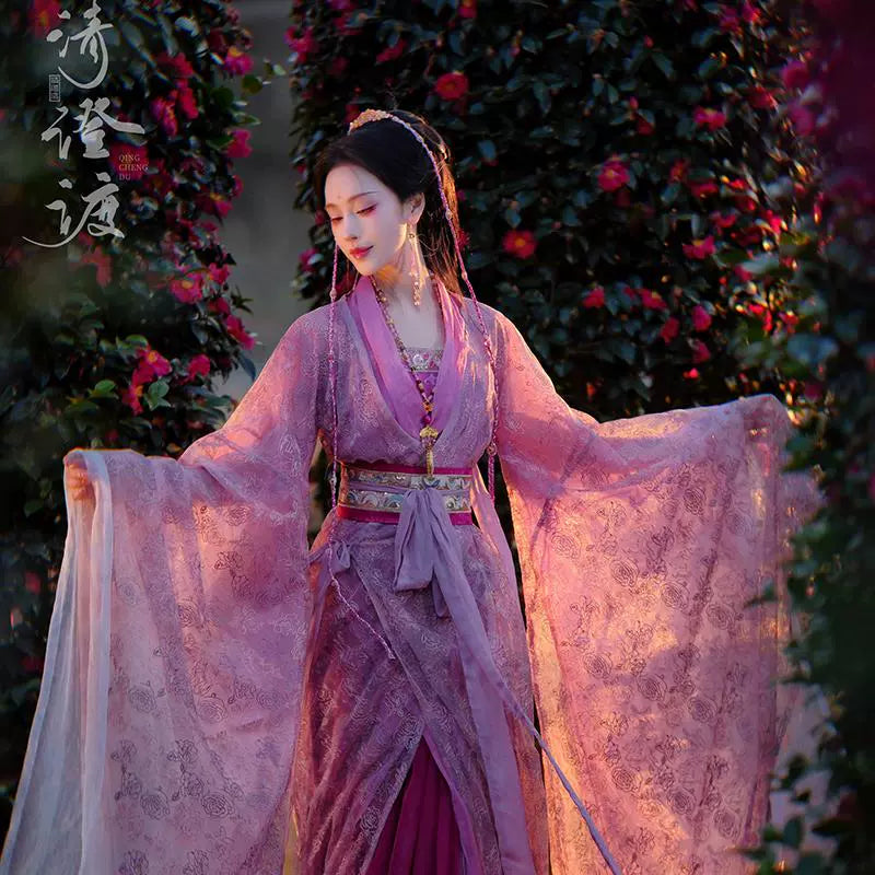 Costume Series Xi Qin Hanfu Dance Skirt