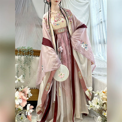 Lookbook Series 2025 Hanfu Emerald Pink Jade Beige