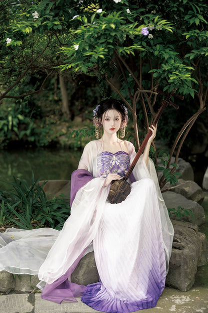 Timeless Fragrance Series Iris Butterfly Hanfu