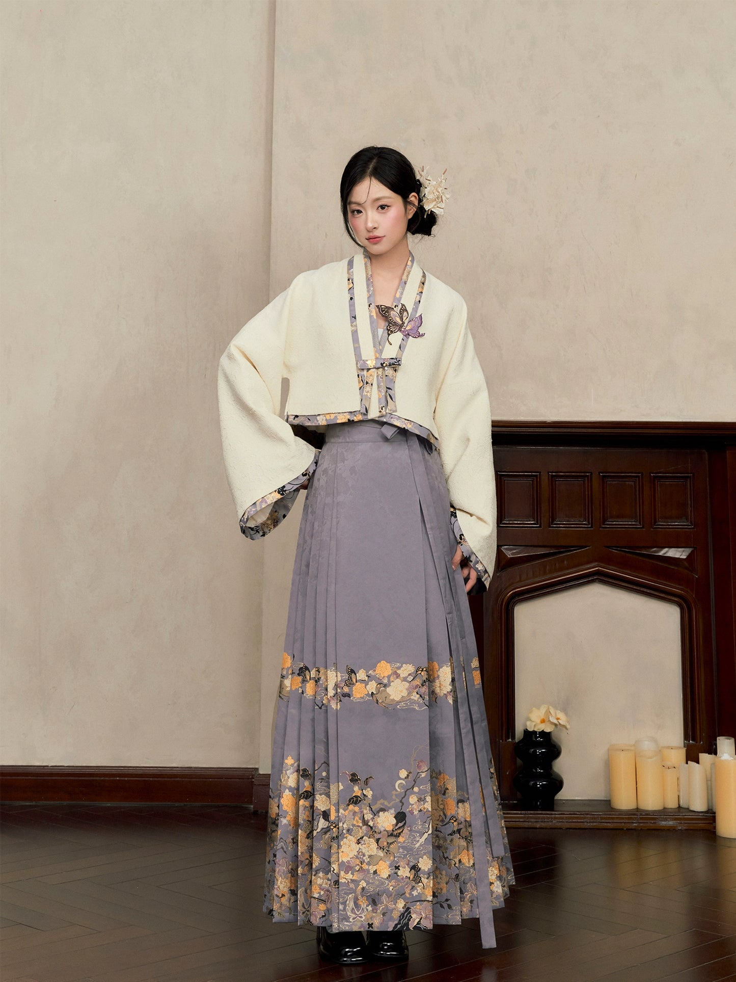 Strings Song Modern Hanfu Gardenia