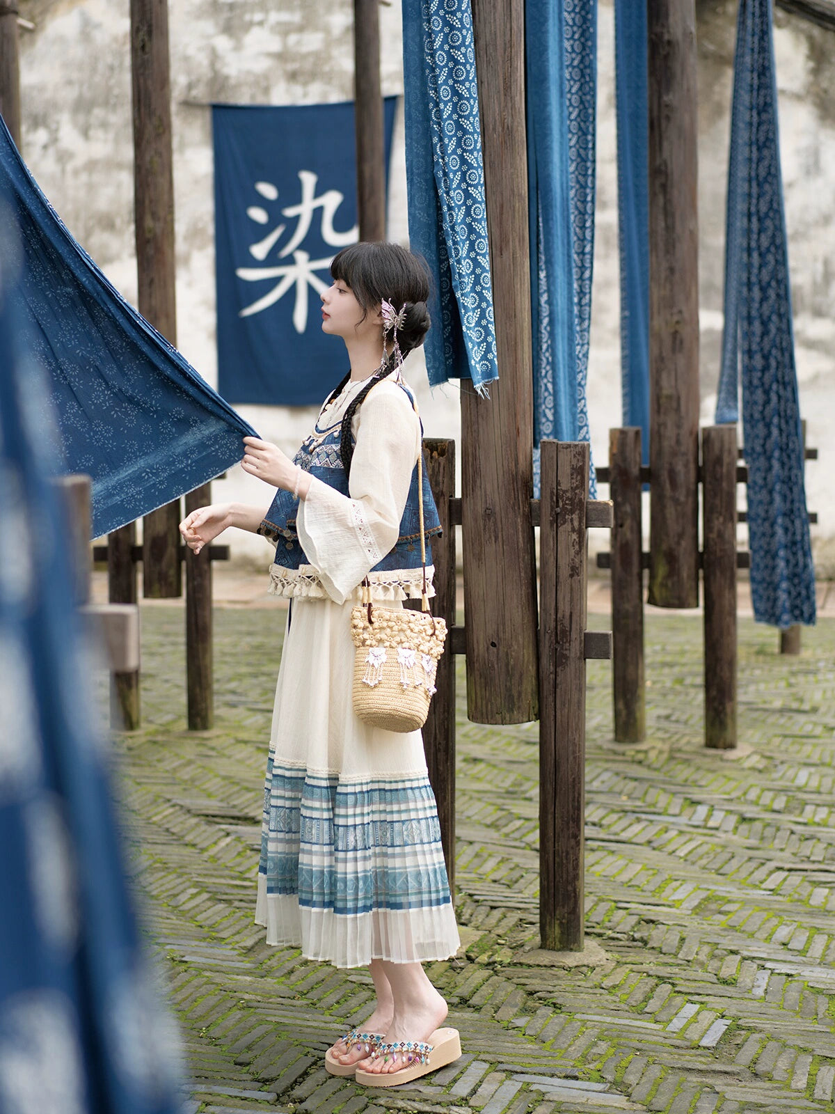 Lookbook Series Ethnic Autumn Hanfu Thousands Villages