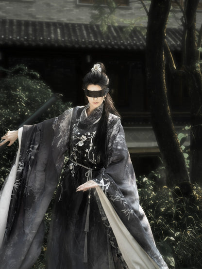 Ethereal Dreamscape Series Supreme Hanfu-Bamboo’s Ethereal Shadow