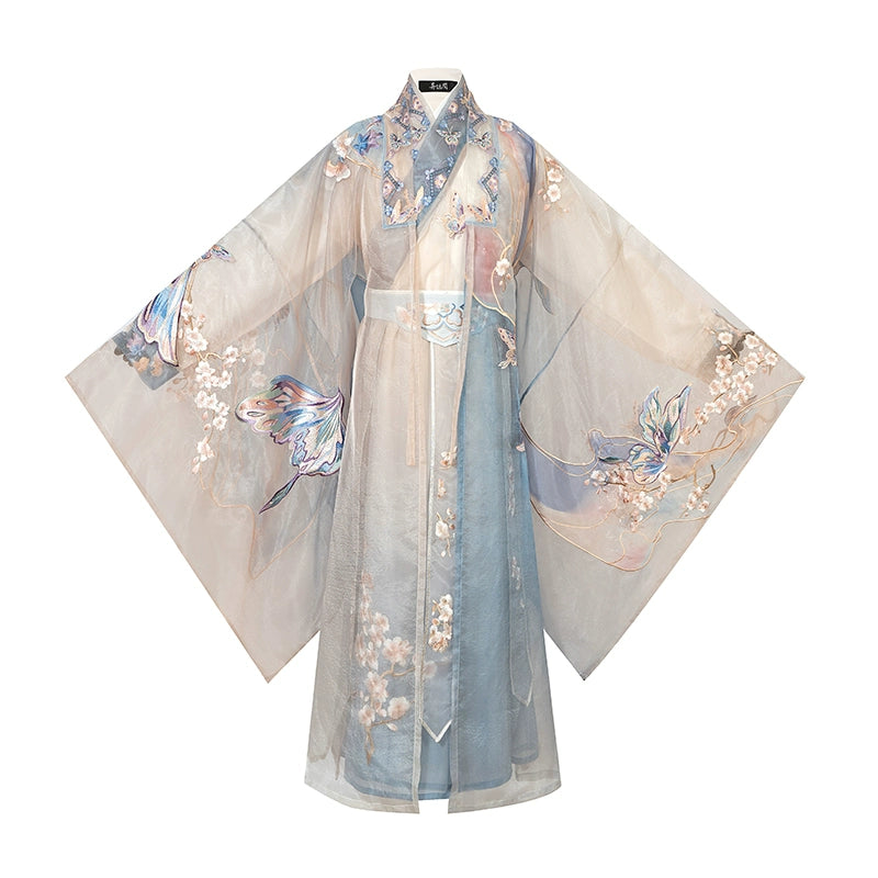 Ethereal Dreamscape Series Supreme Hanfu-Butterfly in Zhou's Dream