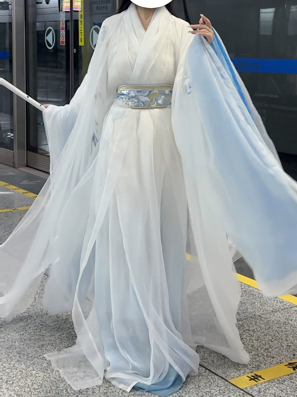 Picks Hype Series Hanfu Haze Cerulean