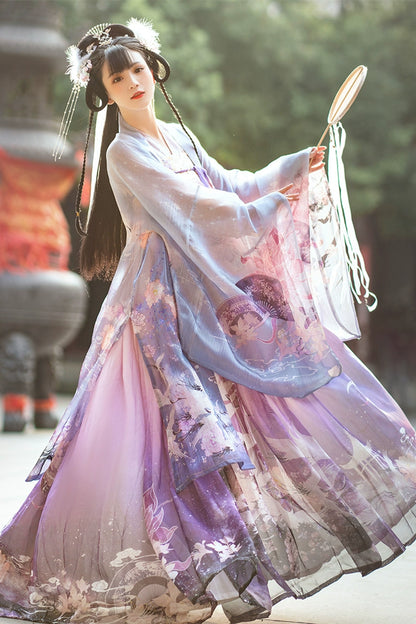 LOOKBOOK SERIES Tang Dynasty Printing Hanfu