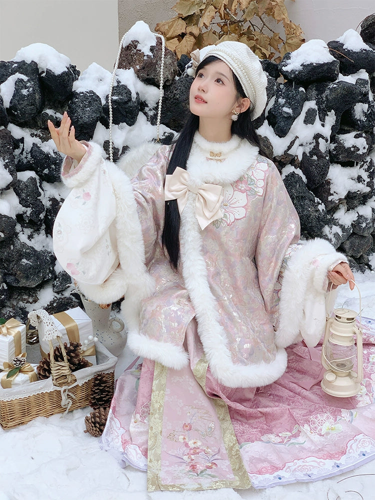 Mountain-View Qiao Series New Chinese Hanfu Berry Snow Tulana