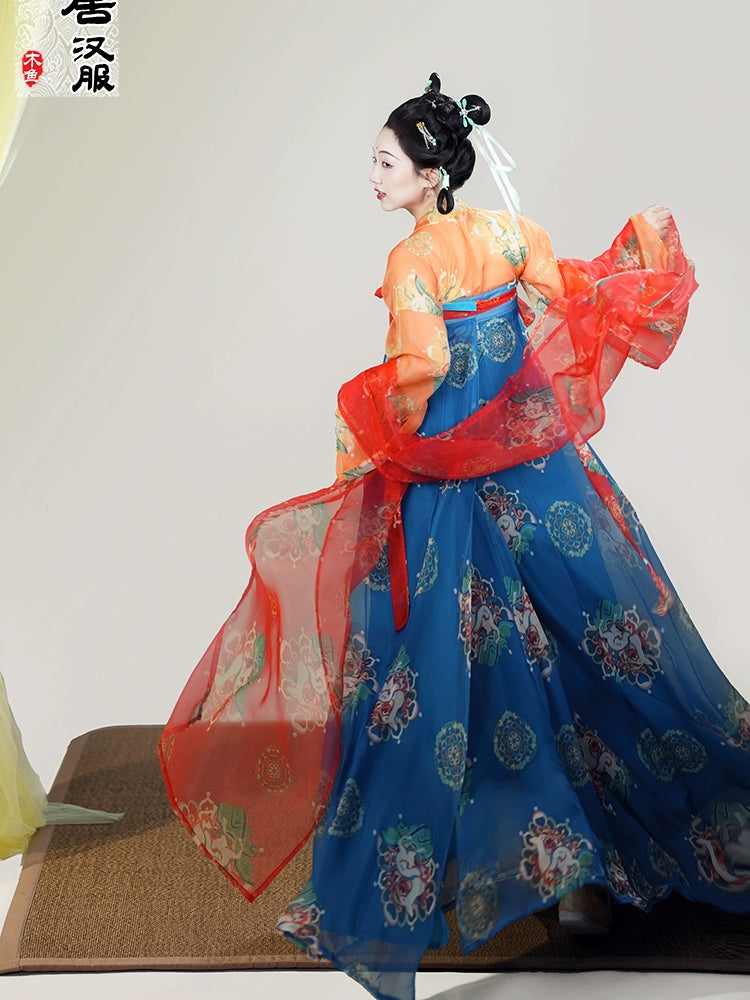 Lookbook Series Summer Autumn Hanfu Nine-colored Deer