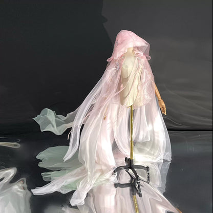 Haute Couture Series Woven Fabric Embroidered Hanfu Qing Huan Rubythornix Han