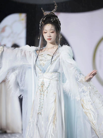 Daily Series Wei Jin Moon Hezi Skirt Hanfu Dress