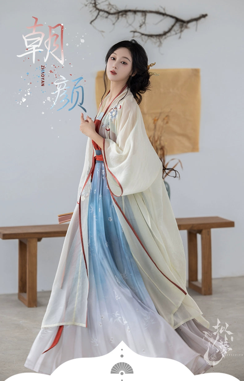 Dreams Asagao Daily Hanfu Women Song Dynasty