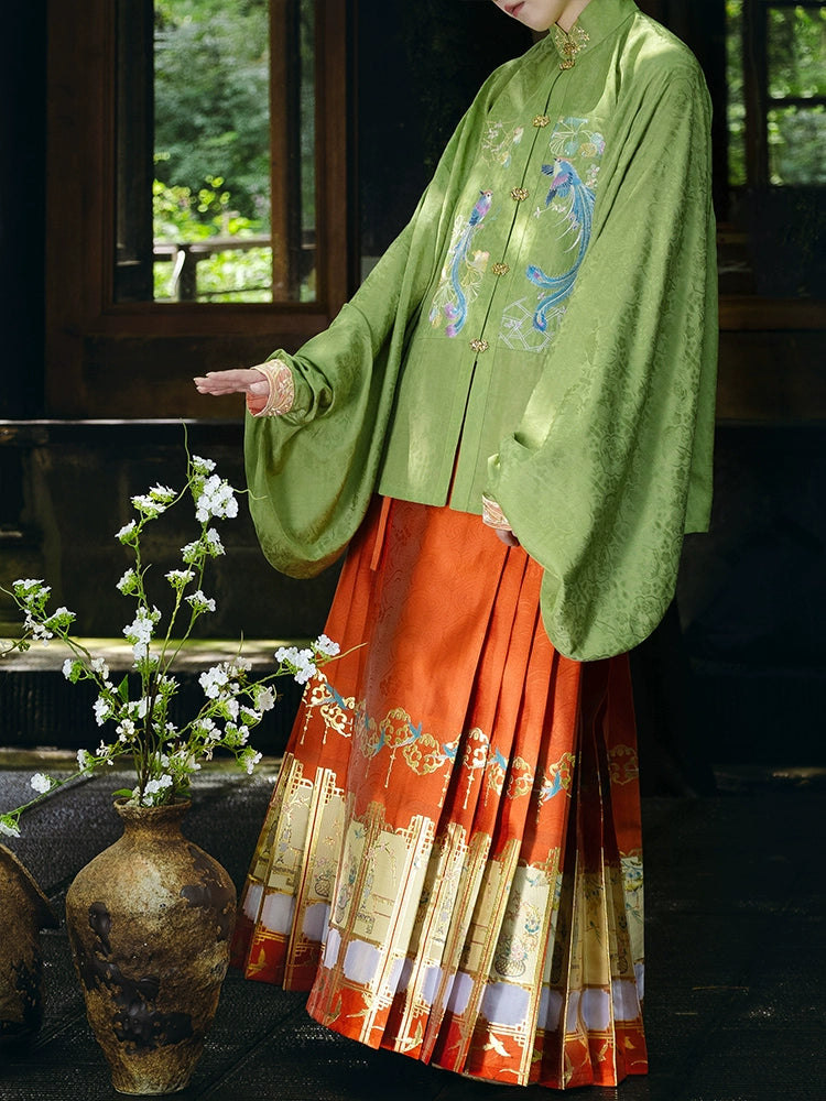 Lookbook Series Palace Ming Dynasty Hanfu Yiluo Autumn