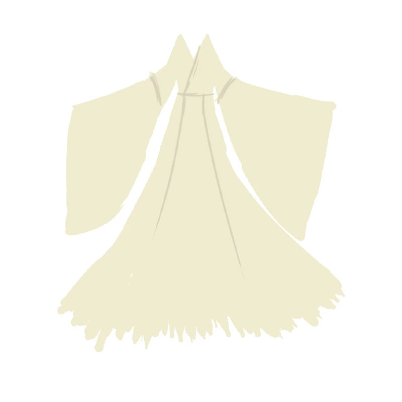 Mythology Series Blush Lepida Embroidered Myrobalan Skirt Hanfu