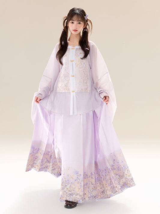 Strings Song Modern Hanfu Snow Leopard