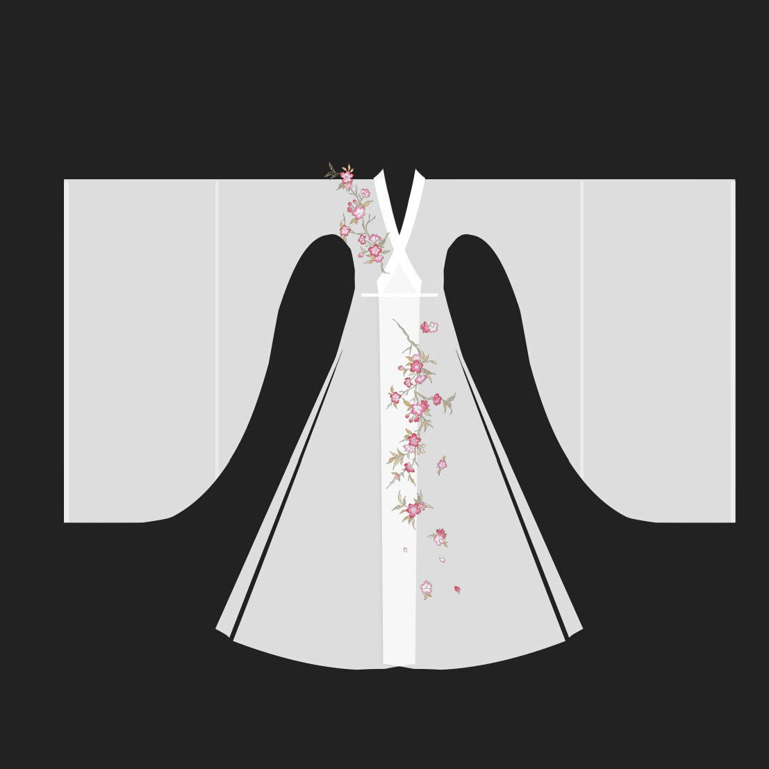 Male & Unisex Series Hanfu Slumber Beneath Flowers
