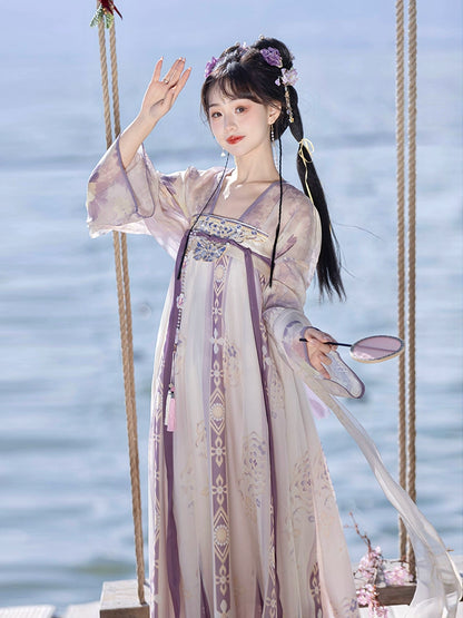 LOOKBOOK SERIES Tang Dynasty Long-Sleeved Shirt Hanfu