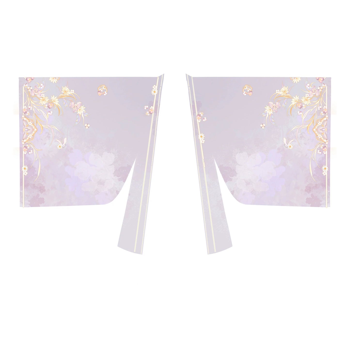 Cloud-Kissing Nature Series Violet Whisper Tang Hanfu