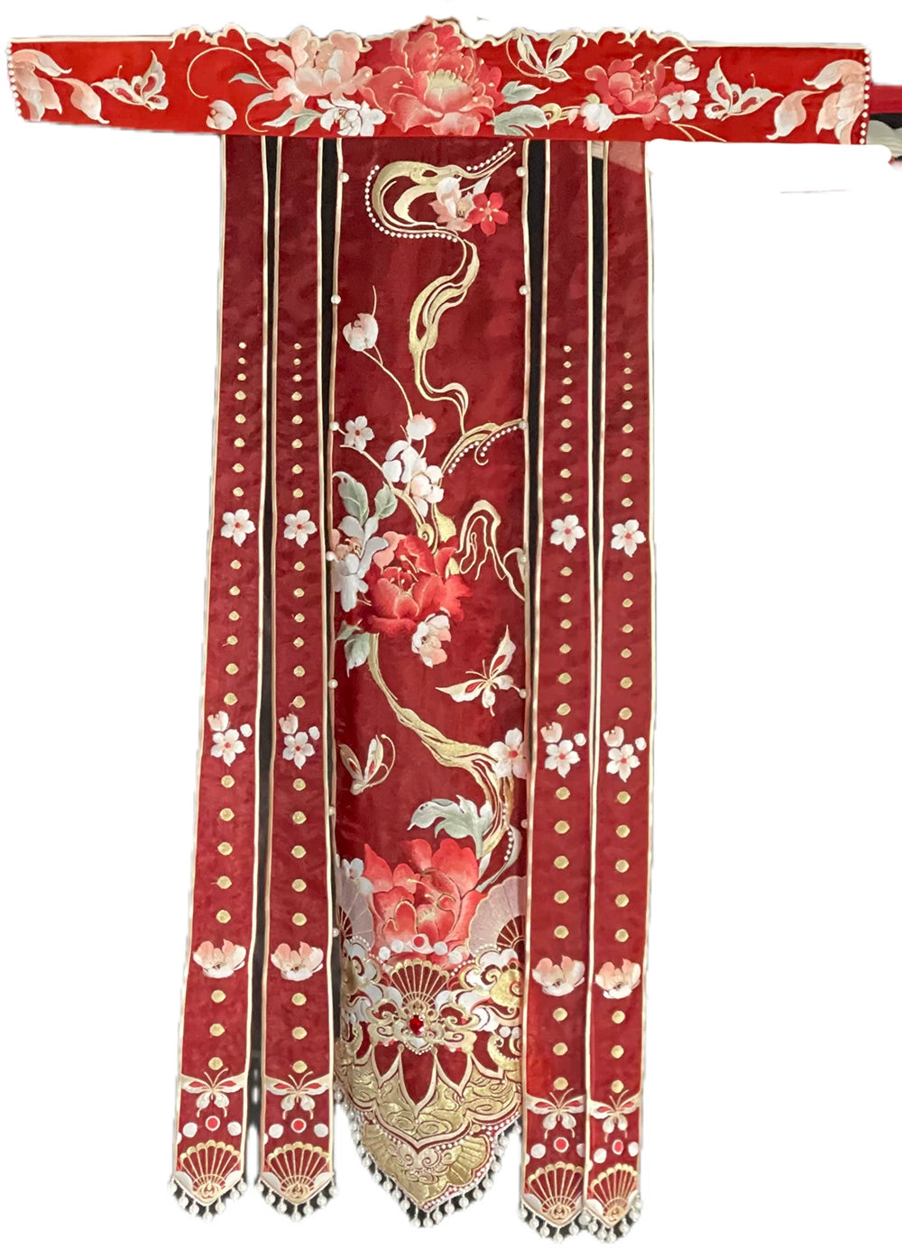 Haute Couture Series Woven Fabric Embroidered Qing Huan Guixu Fox Hanfu