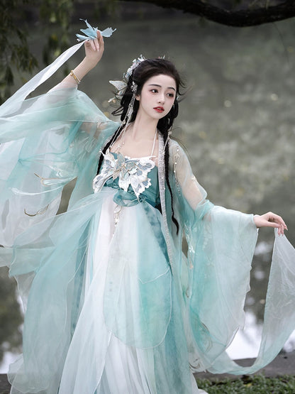 Twelve Flower Goddesses Series Blossom Hanfu Dress