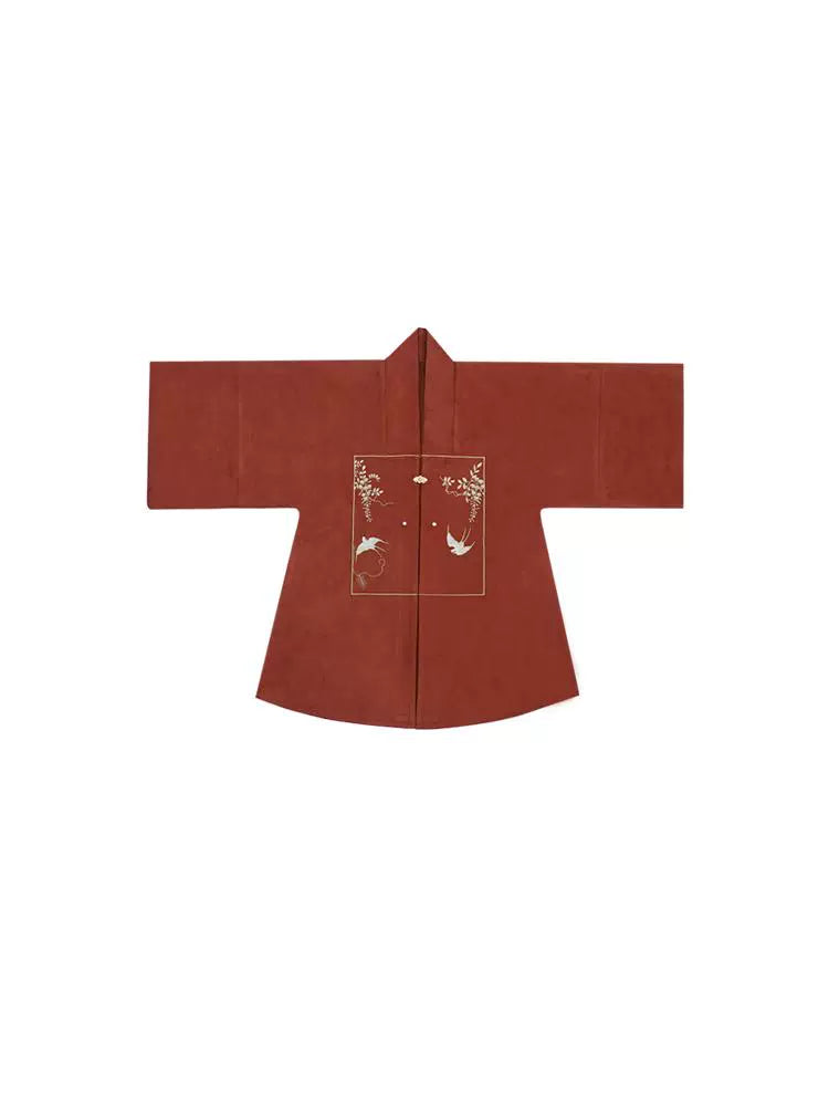 Shangyao Retreat Series Red Blue Mng Hanfu