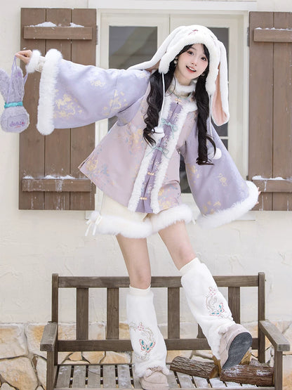 Lookbook Series Moon Rabbit Watching Snow