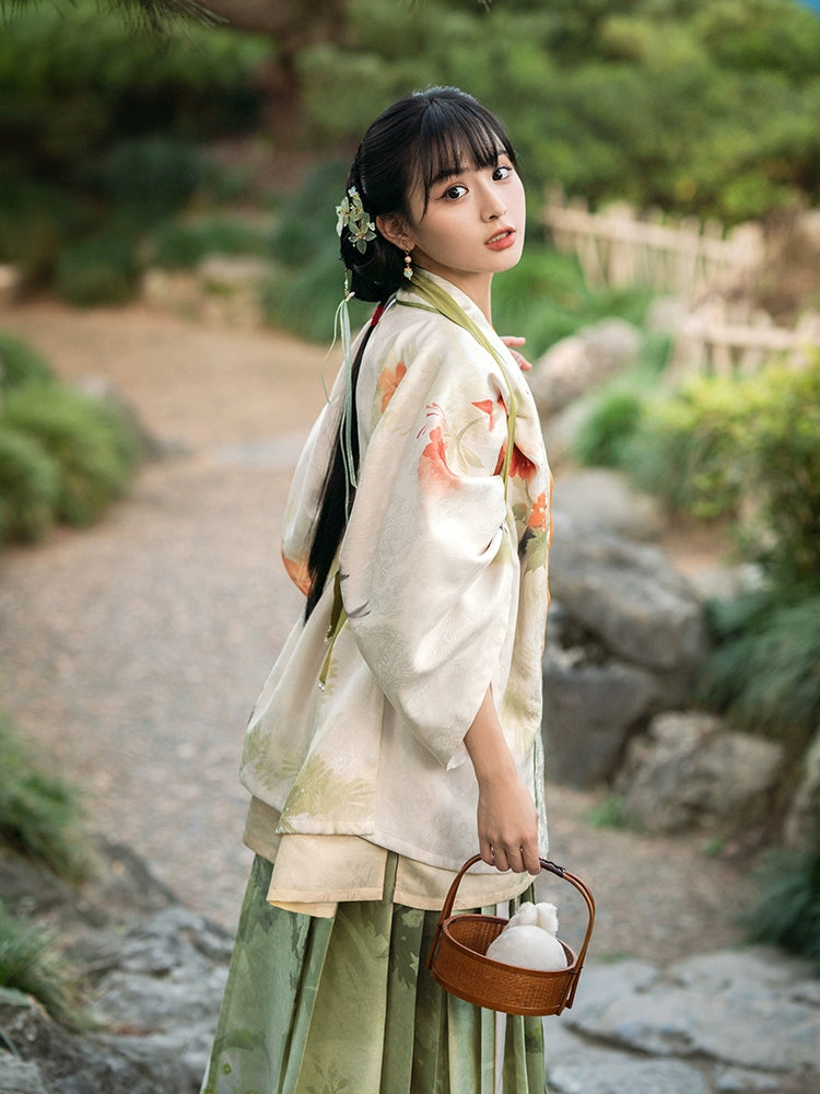 Lin Jian Yue Tu : Herbal-Release Skirt