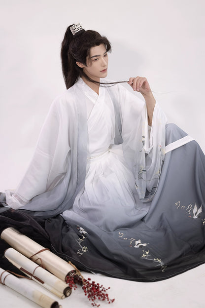 Wei Jin Hanfu Unisex Men Couple Spouse