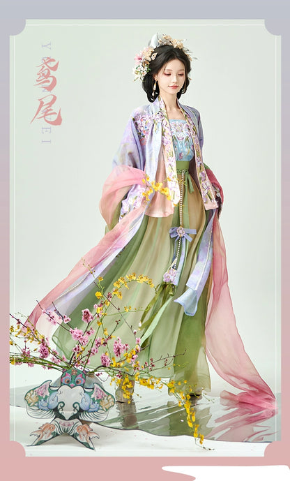 Bestie Series Wall Iris Song Dynasty Hanfu