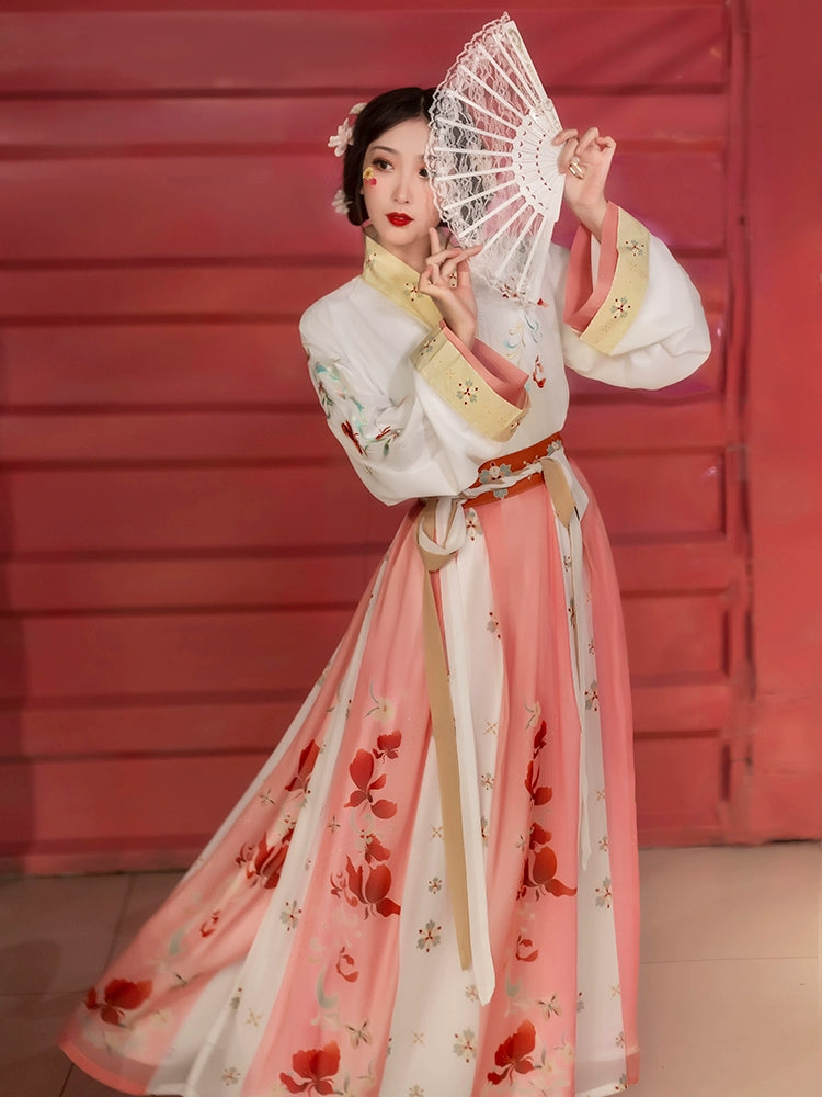 LOOKBOOK SERIES Jin Dynasty Long-Sleeved Shirt Hanfu