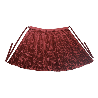 Dreams Multi-Colored Basic Velvet Torn Skirt