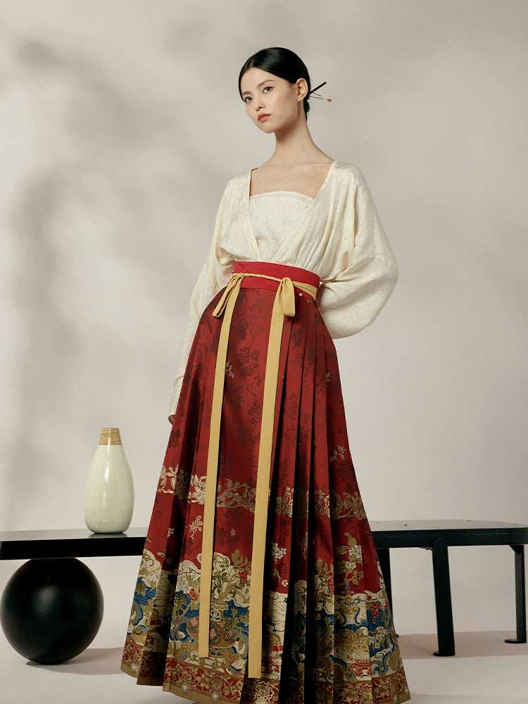 Su Ci Jiuyao Jinzhi : Pristine Porcelain Novemstellar Gilded Bough