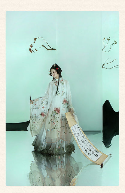 Ethereal Dreamscape Series Supreme Hanfu-leaves