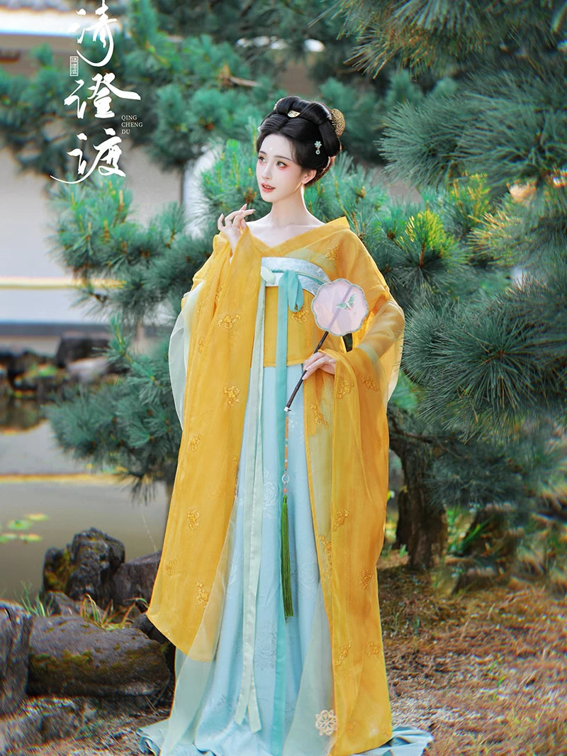 Costume Series Hanfu Dance Skirt Beginning of Autumn