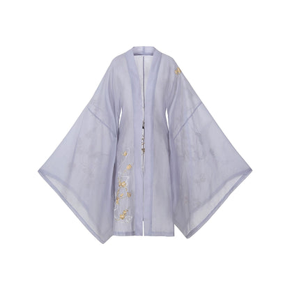 Hua Shen Ji : Pollination Cloud Skirt-Large Sleeve Shirt