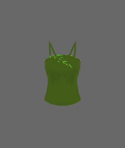 Oriental Aesthetics Series Elegant Verdure Hanfu Dress