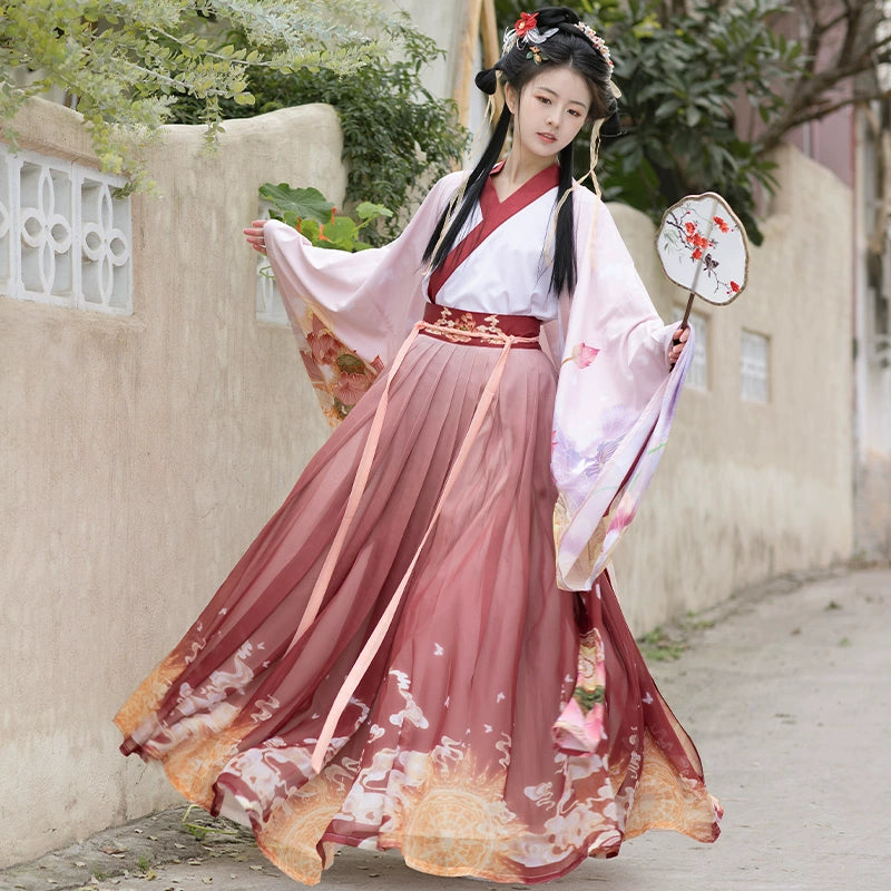 LOOKBOOK SERIES Wei Dynasty Long-Sleeved Shirt Hanfu