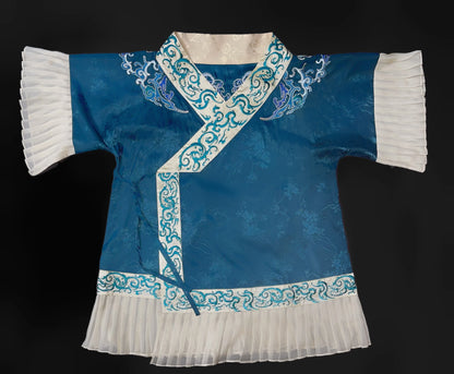 Haute Couture Series Woven Fabric Embroidered Hanfu Qing Huan Bronze Sacred Tree Sui