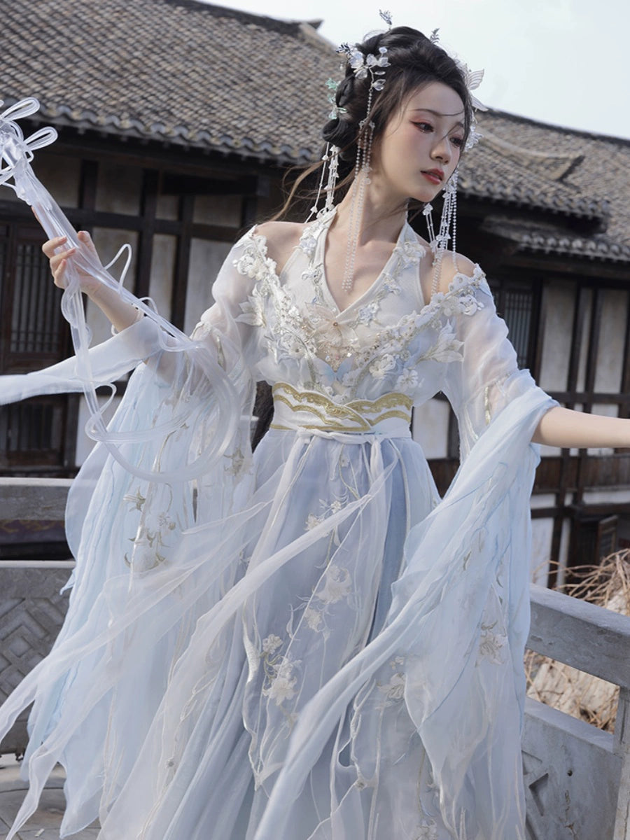 Twelve Flower Goddesses Series Lily Hanfu Dress