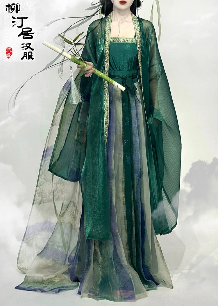 Lookbook Series Summer Autumn Hanfu Huai Bamboo