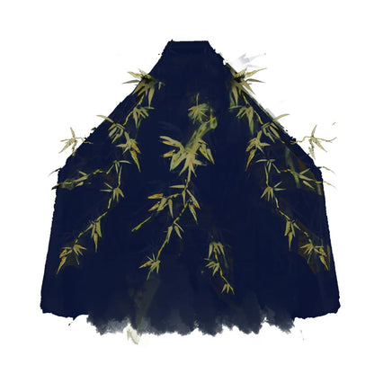 Hualure Series Hanfu Gilded Thread Color-Mixed Version