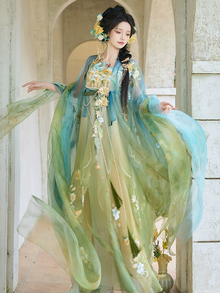 Bestie Series Small Garden Song Dynasty Hanfu