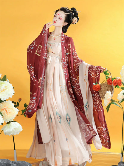 Original Hanfu women's Tang Dynasty Supreme Beauty PLUS SIZE