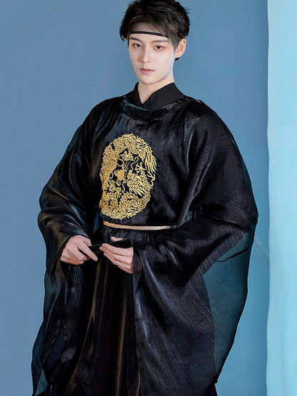 Ming Dynasty Flying Fish Clothing Men Hanfu