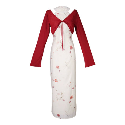 Dreams Original Red Cheongsam Dress